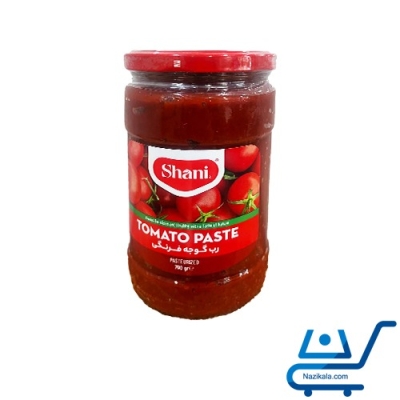 رب گوجه فرنگی شیشه‌ای شانی - ۷۰۰ گرم